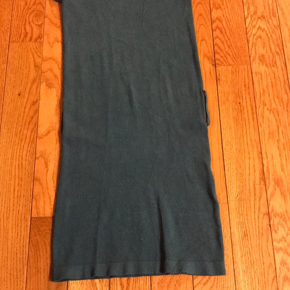 Teal sweater dress - Picture 3 of 3